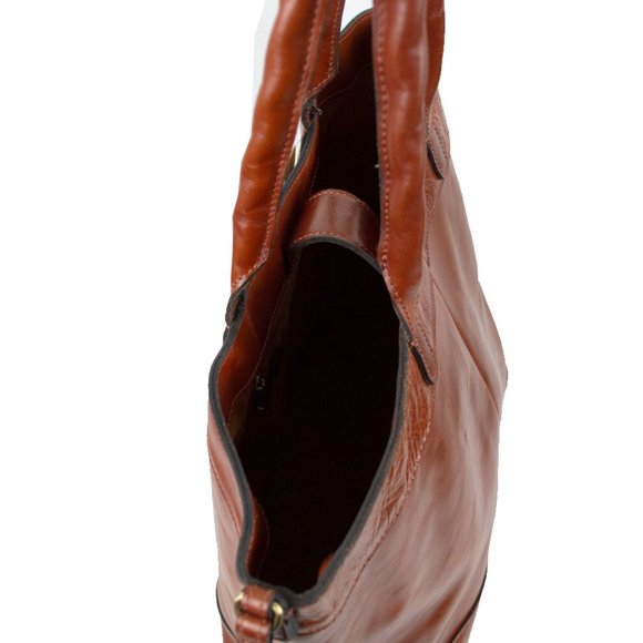 Patricia Nash Convertible Leather Mallory Tote - Picture 7 of 14